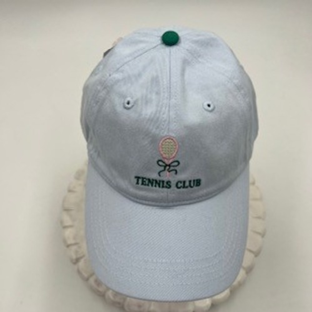 Frasier Sterling Sport Tennis Club Hat Light Blue Cotton Baseball Cap.‎ NWT - Picture 3 of 6